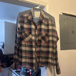 We the Free - Multi Color Button Down Shirt